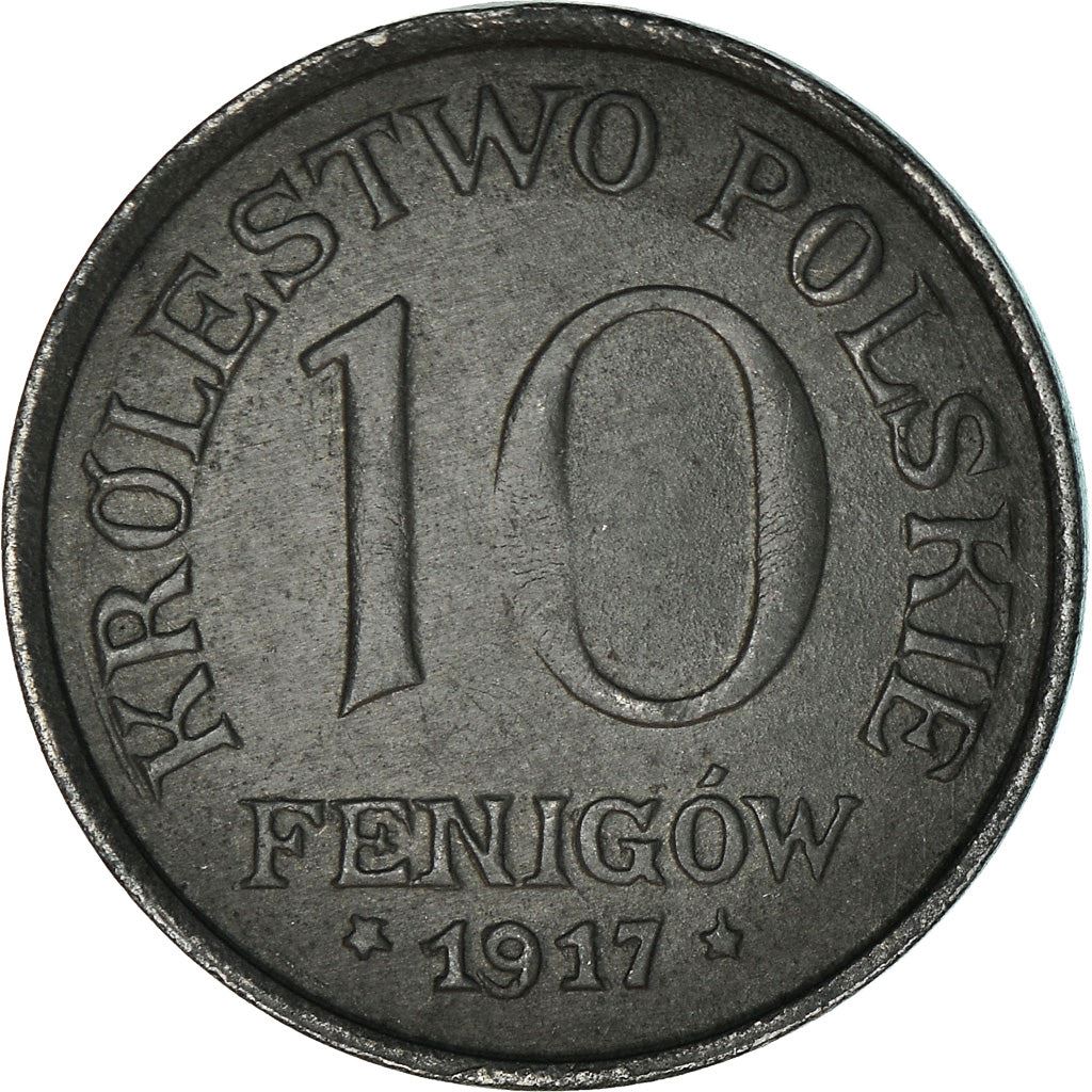 Poland | 10 Fenigow | Eagle | KM6 | 1917 - 1918