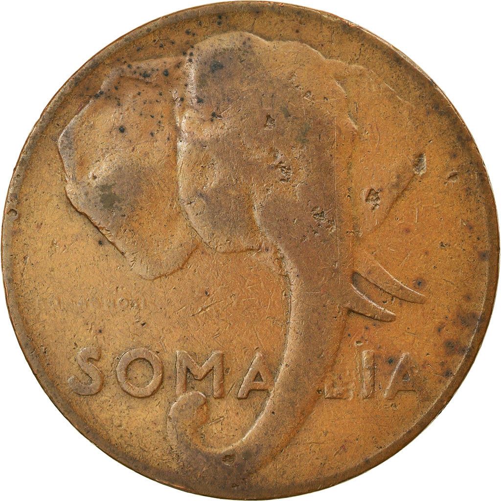 Somalia | 10 Centesimi Coin | Elephant | Km:3 | 1950