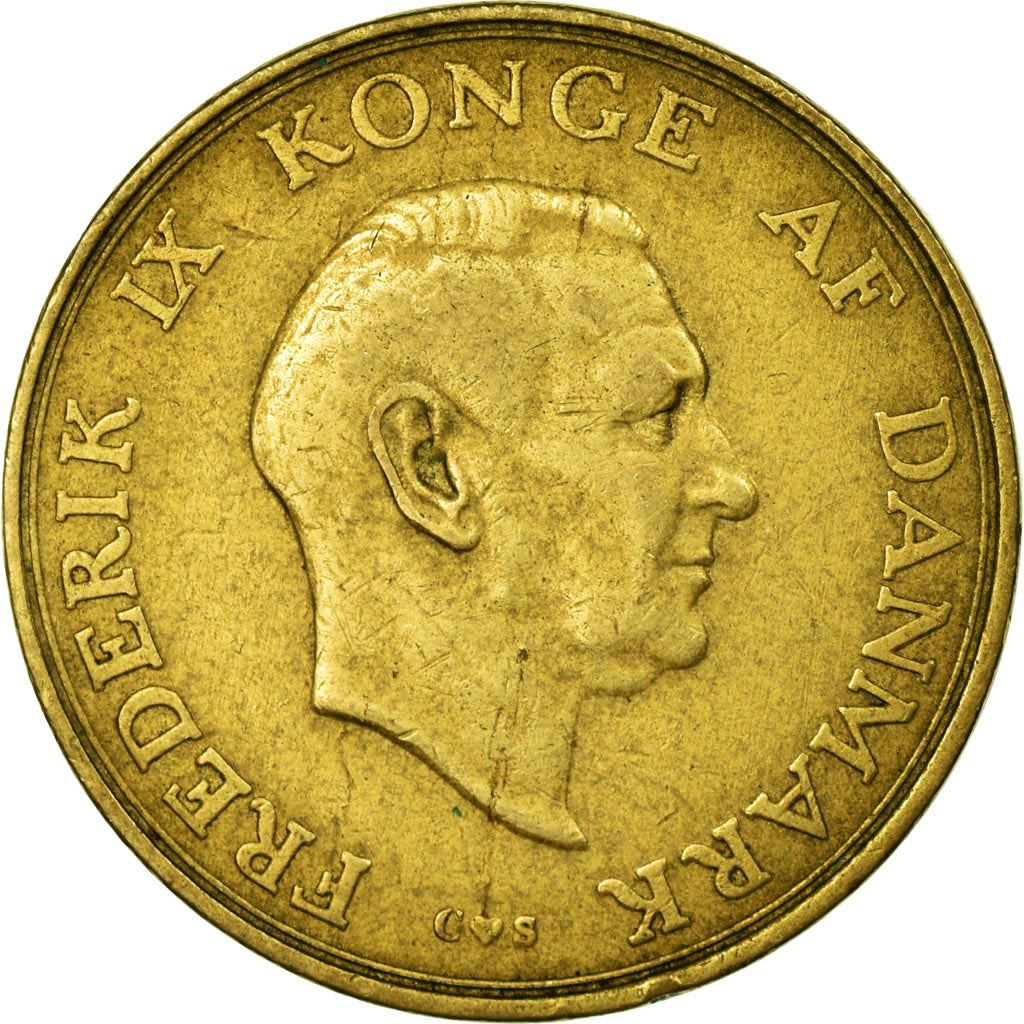 Denmark | 1 Krone Coin | Frederik IX | Km:837 | 1947 - 1960