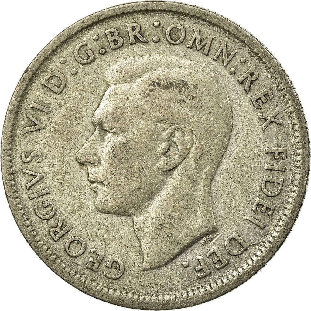 Australia | 1 Florin Coin | George VI | Km:48 | 1951 - 1952
