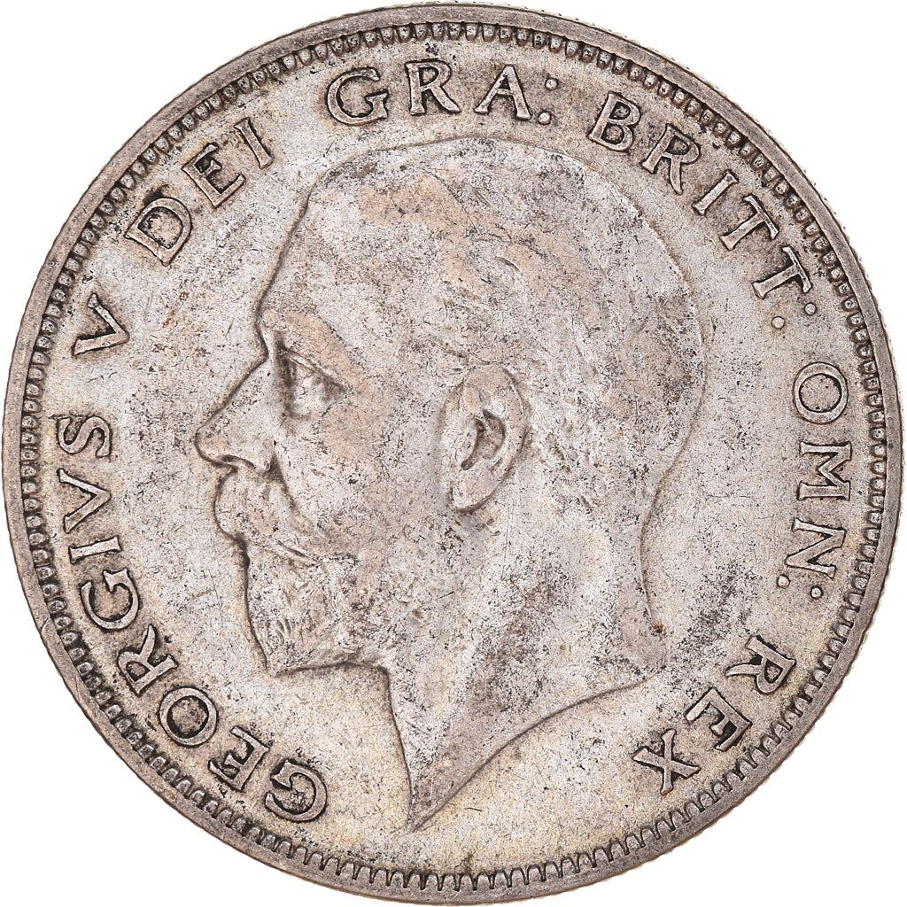 United Kingdom | 1/2 Crown Coin | George V | KM:835 | 1927 - 1936