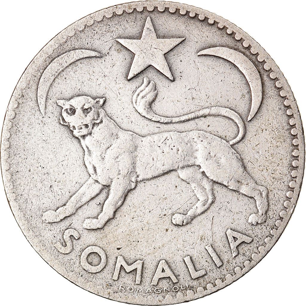 Somalia | 1 Somalo Coin | Leopard | Km:5 | 1950