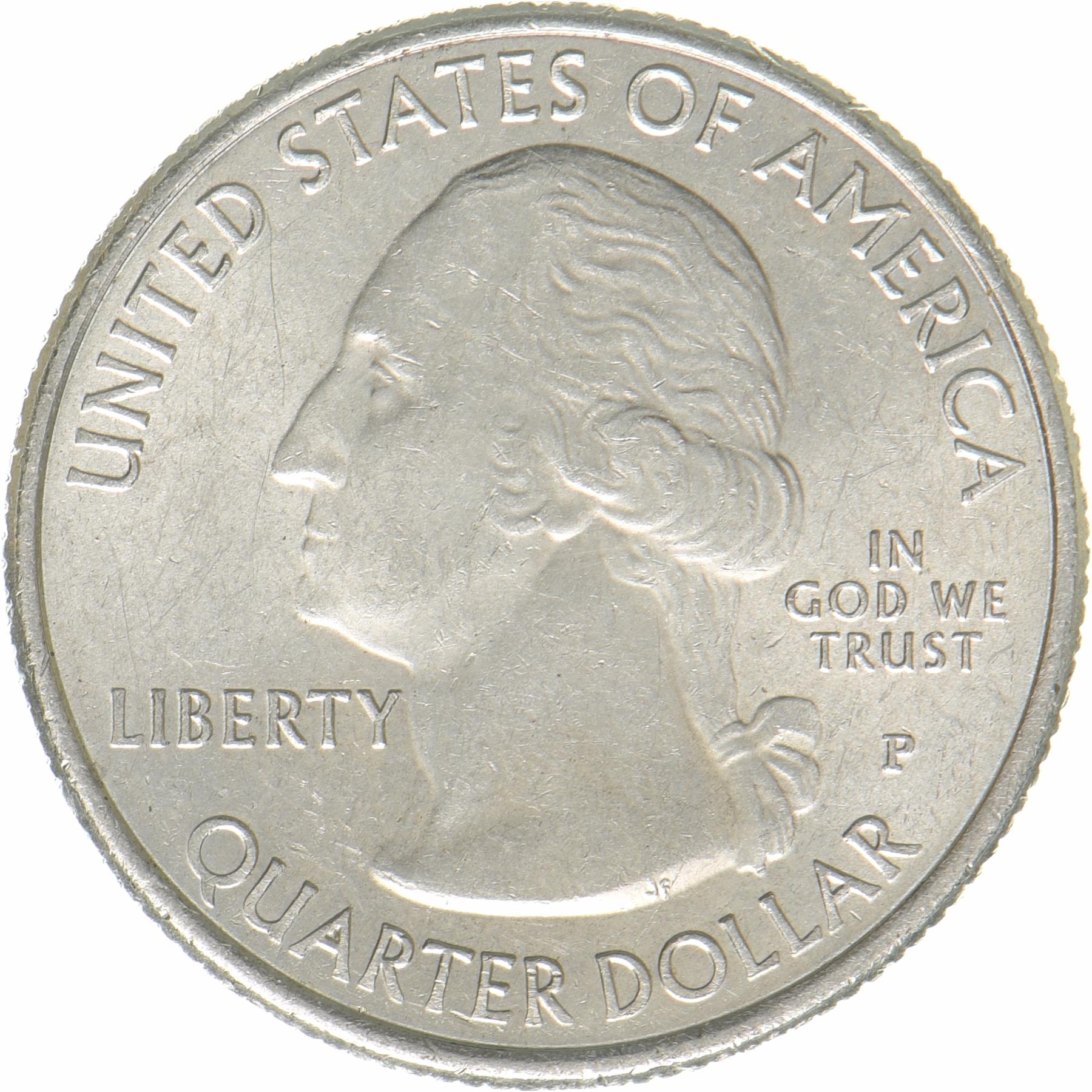 United States | ¼ Dollar Coin | Copper-nickel clad copper | Frank Church River of No Return Wilderness, Idaho | KM:697 | 2019