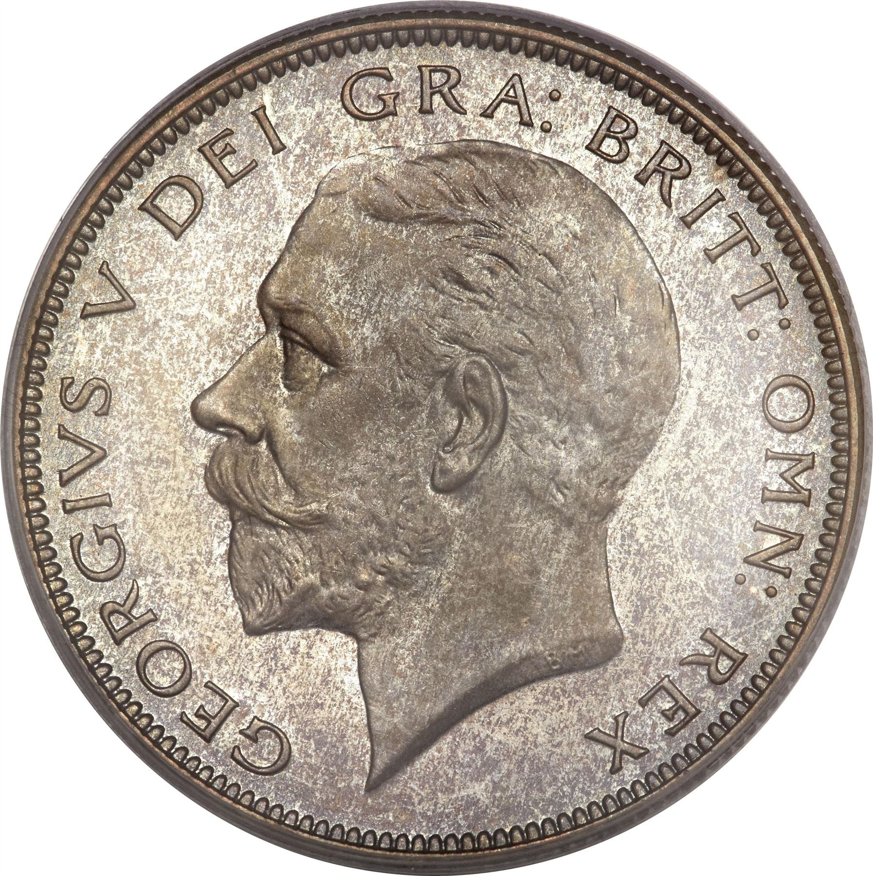 United Kingdom | 1/2 Crown Coin | George V | KM:835 | 1927 - 1936