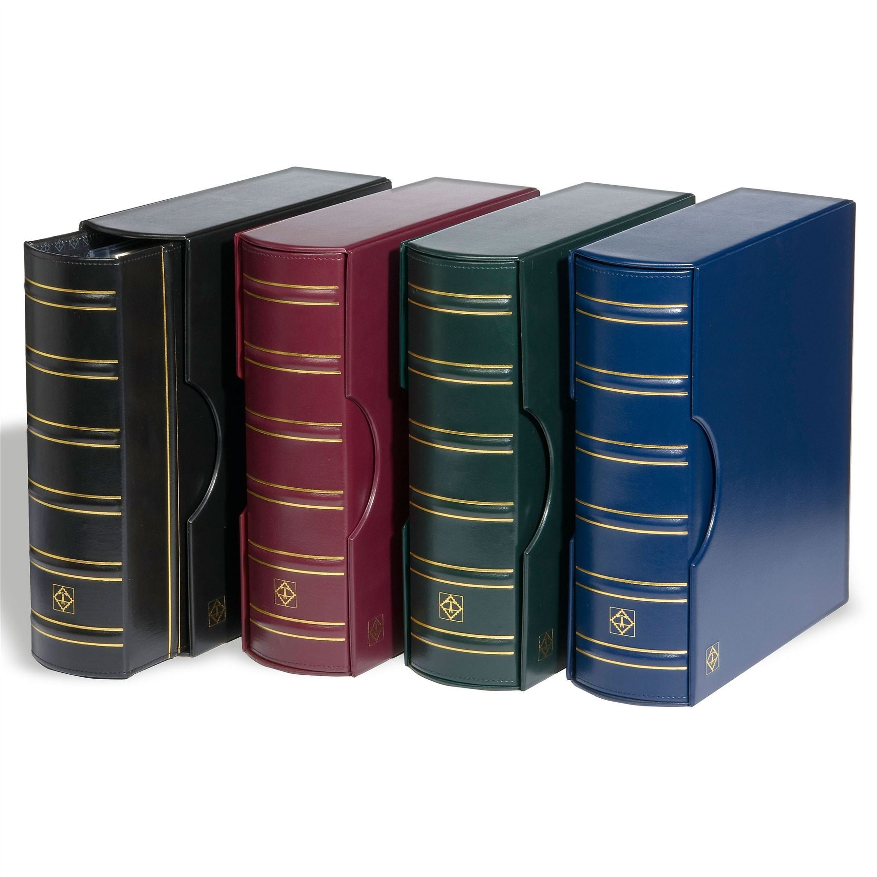 GRANDE GIGANT CLASSIC Ring Binder with Slipcase | Coin and Banknote Album | Up to 80 Sheet Capacity | 4 Color Options