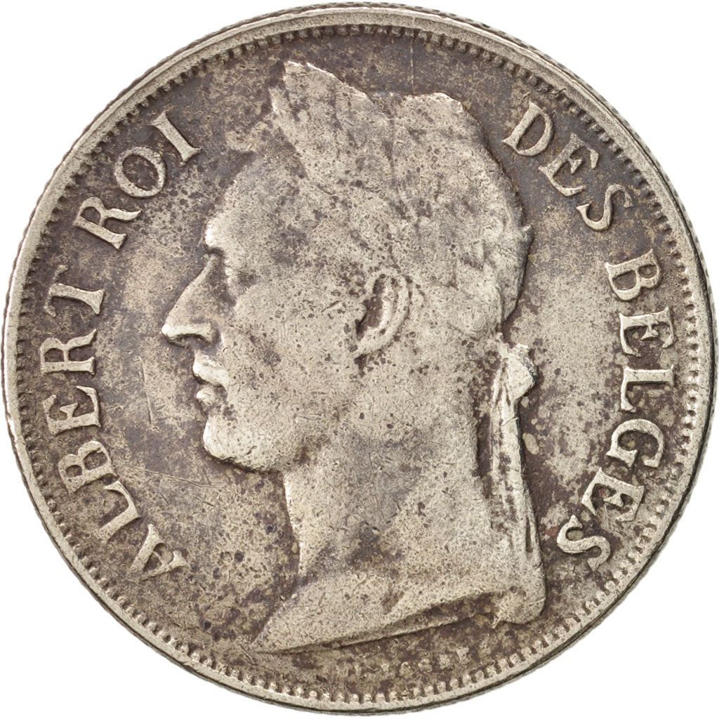Belgian Congo | 1 Franc Coin | Palm tree | Km:20 | 1920 - 1930