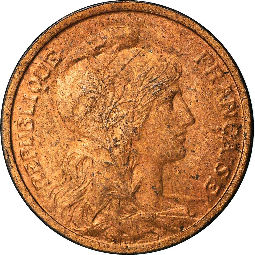 French 1 Centime Coin | Third Republic | KM840 | France | 1898 - 1920