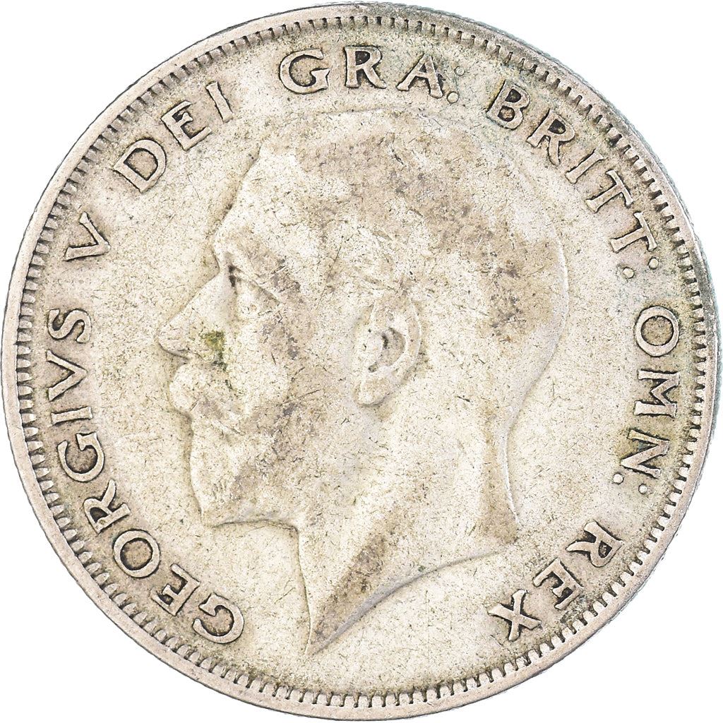United Kingdom | 1/2 Crown Coin | George V | KM:835 | 1927 - 1936