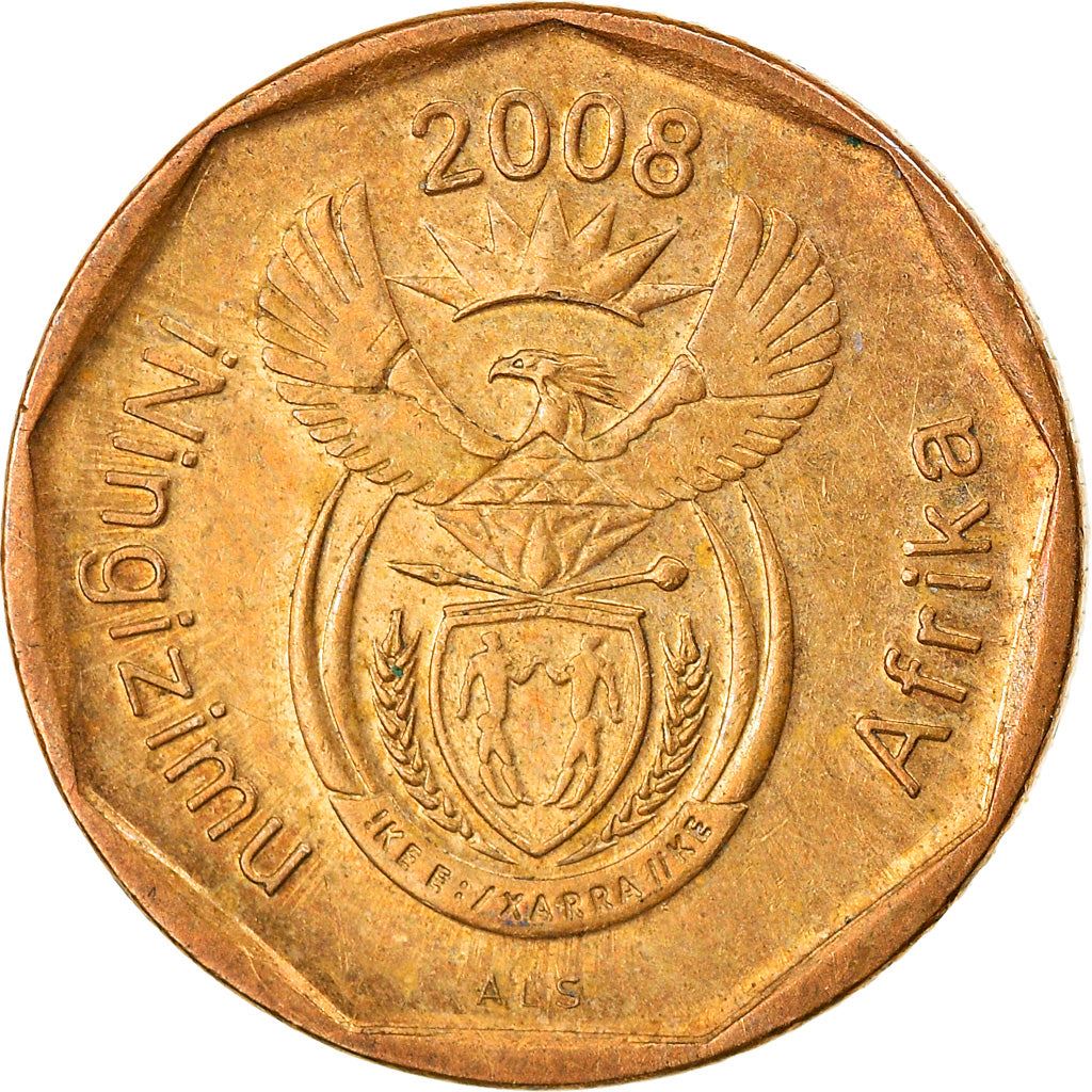 South Africa 10 Cents Zulu Legend - iNingizimu Afrika Coin KM441 2008