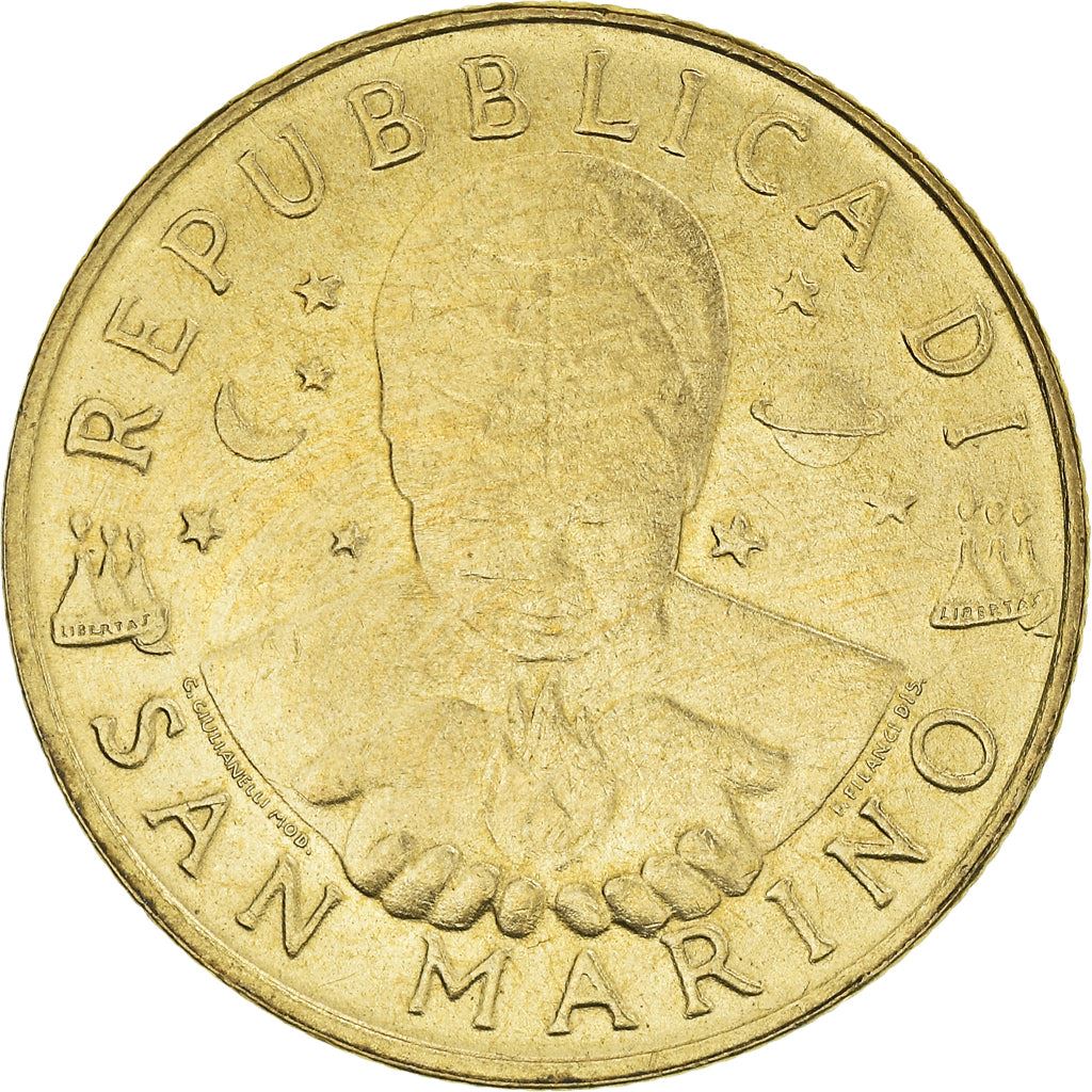 San Marino | 200 Lire Coin | Immanuel Kant | Km:356 | 1996