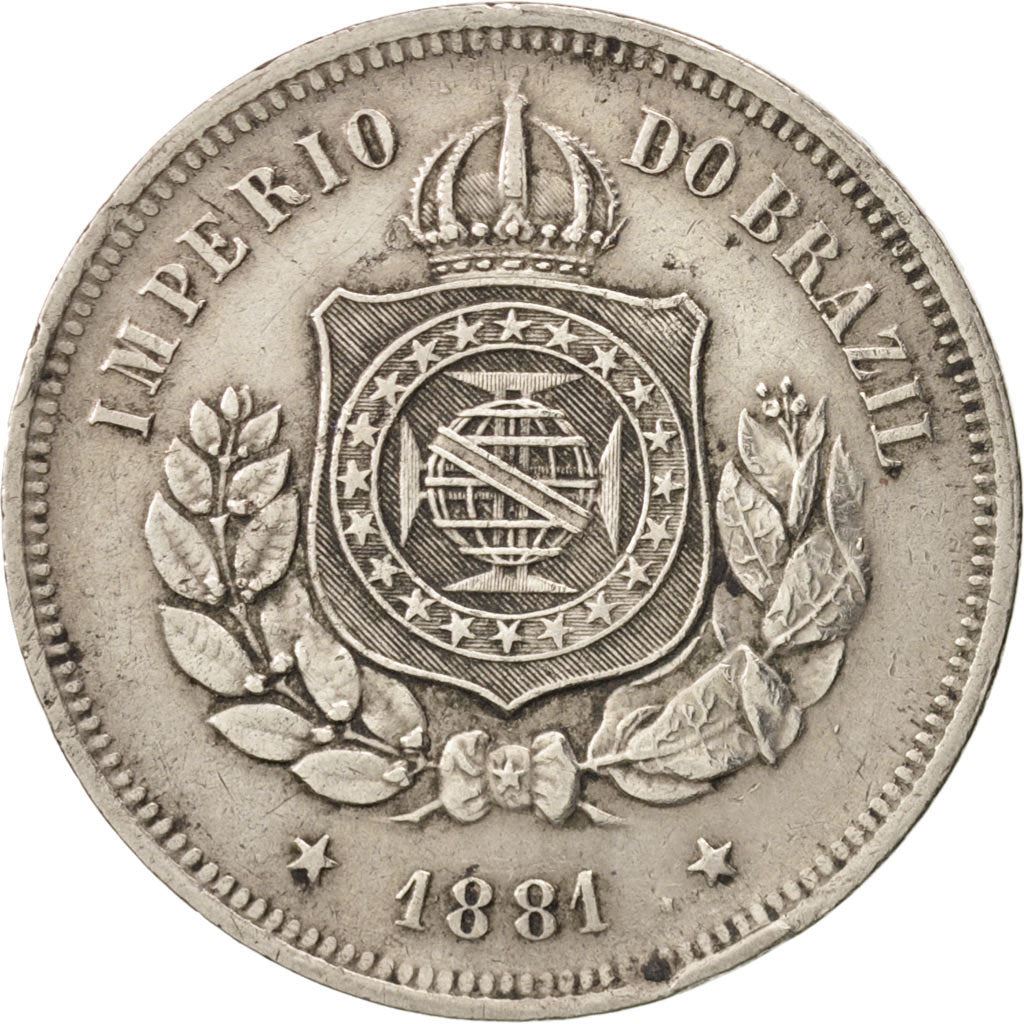 Brazil | 100 Reis Coin | Pedro II | Km:477 | 1871 - 1885