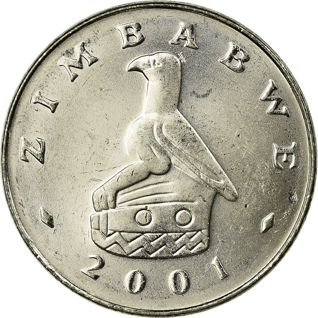 Zimbabwe | 10 Cents Coin | Baobab | Km:3A | 2001 - 2003