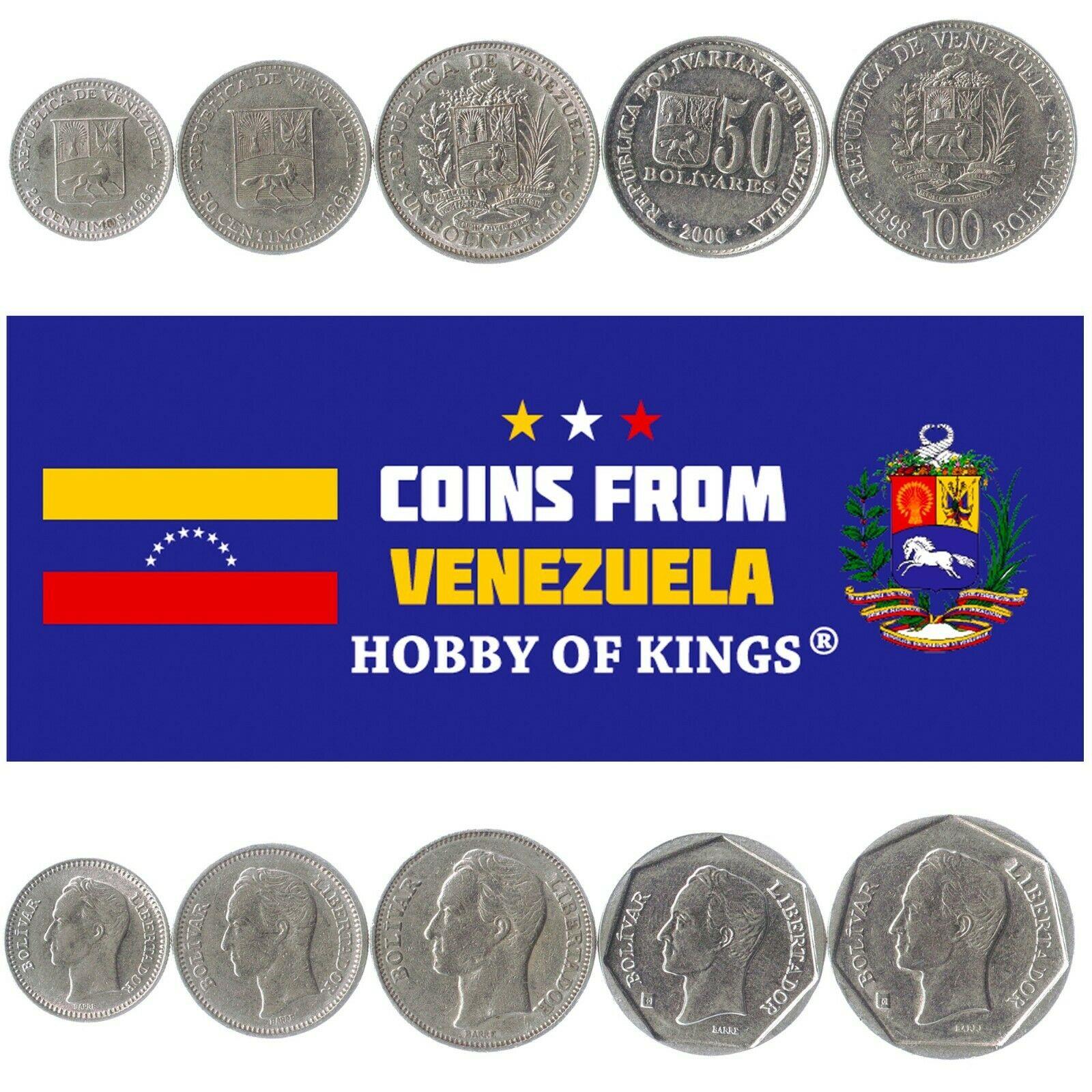 5 Mixed Coins From Venezuela | 1979 - 2020