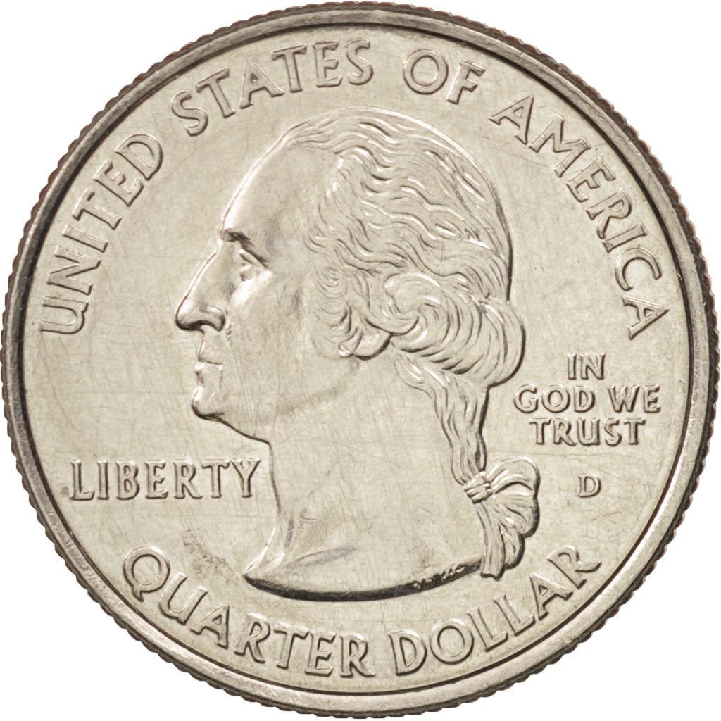 United States | 1/4 Dollar Coin | Wyoming | Km:399 | 2007