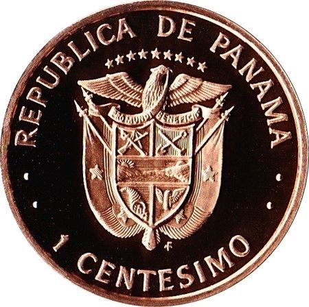 Panama 1 Centesimo Coin | Urraca | KM33 | 1975 - 1982