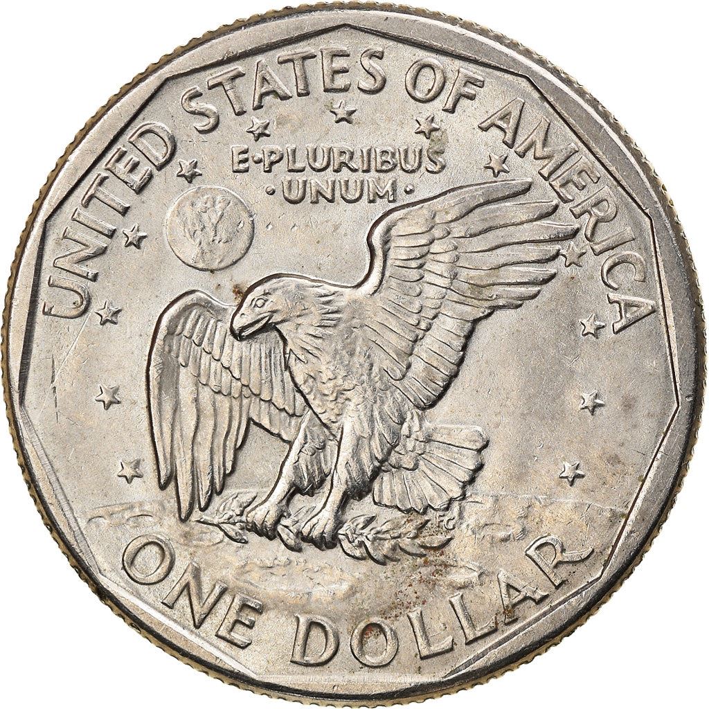United States | American 1 Dollar Coin | Susan B. Anthony | Apollo 11 | KM207 | 1979 - 1999