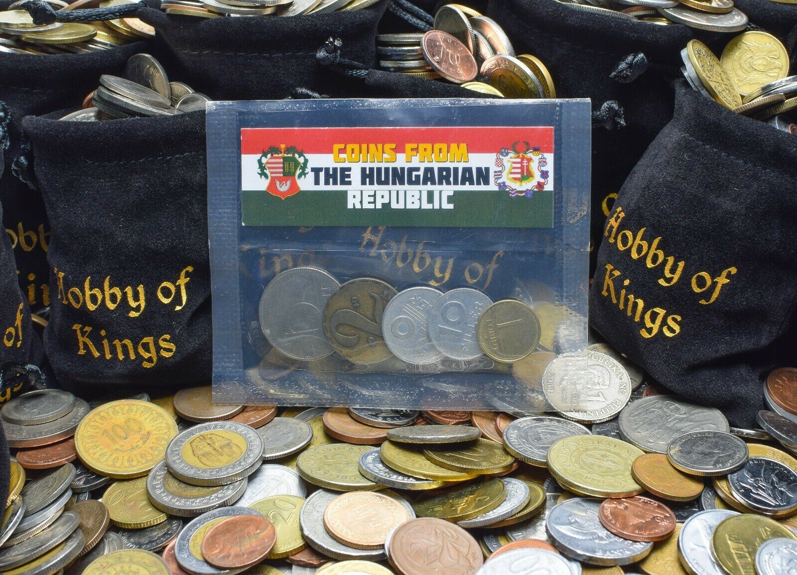 5 Mixed Coins From Hungary | Filler - Forint | 1946 - 2023