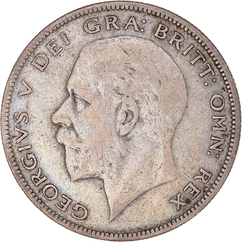United Kingdom | 1/2 Crown Coin | George V | KM:835 | 1927 - 1936