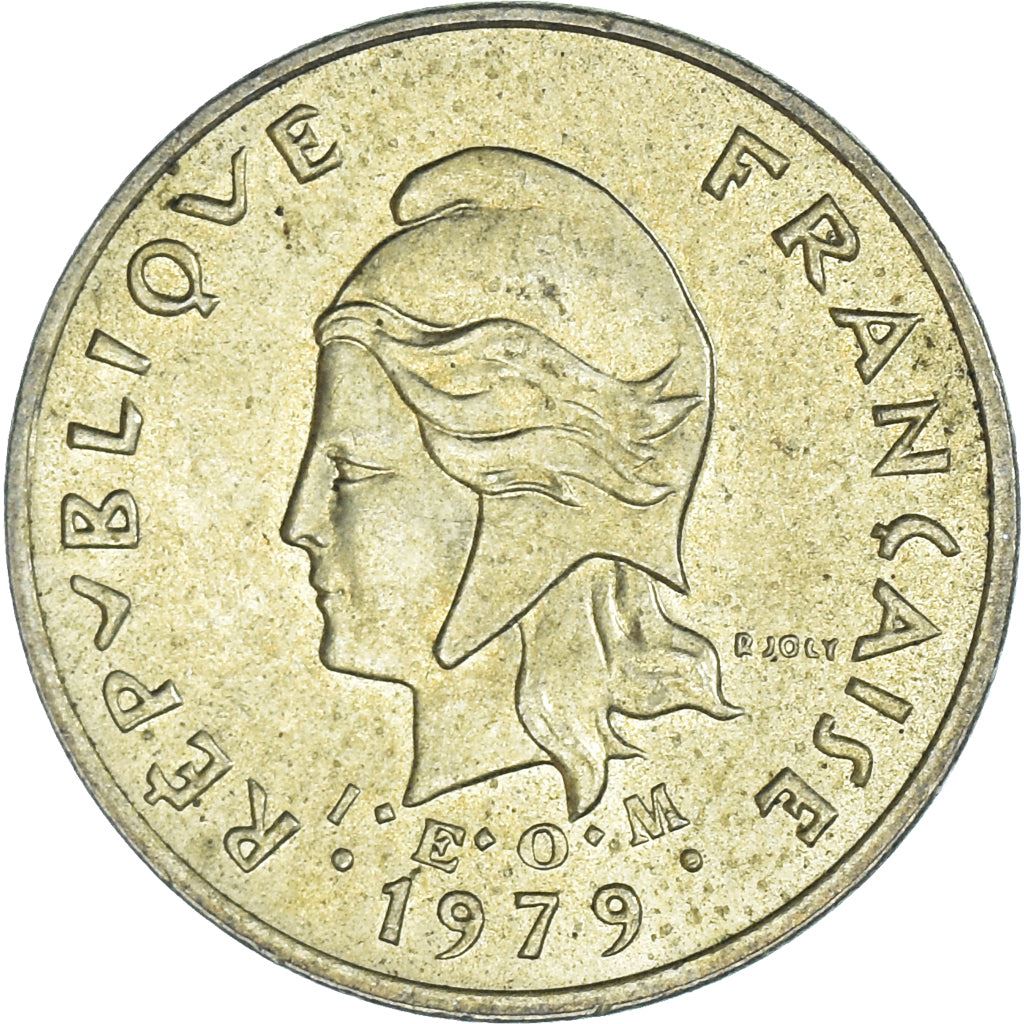 New Hebrides | 1 Franc Coin | Marianne | Frigate Bird | Km:4.2 | 1975 - 1982