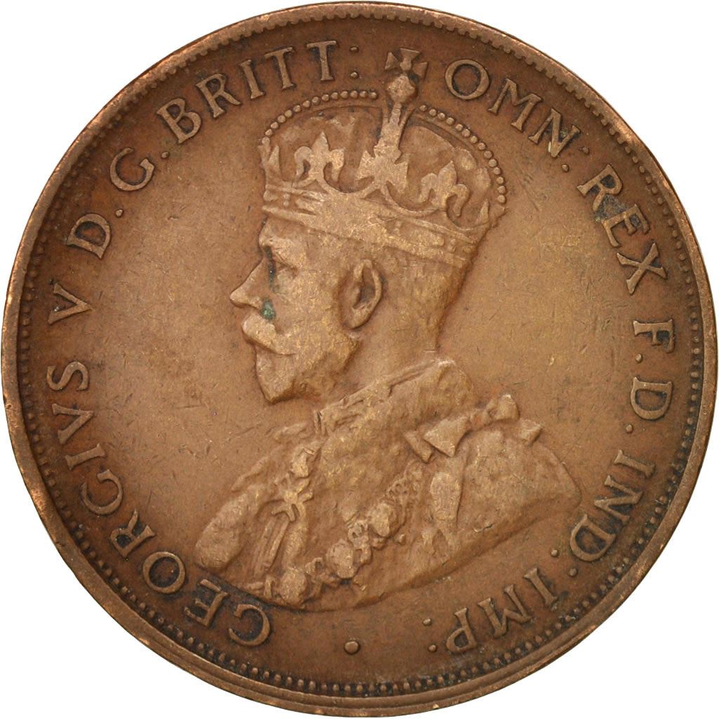 Australia | 1 Penny Coin | George V | Km:23 | 1911 - 1936