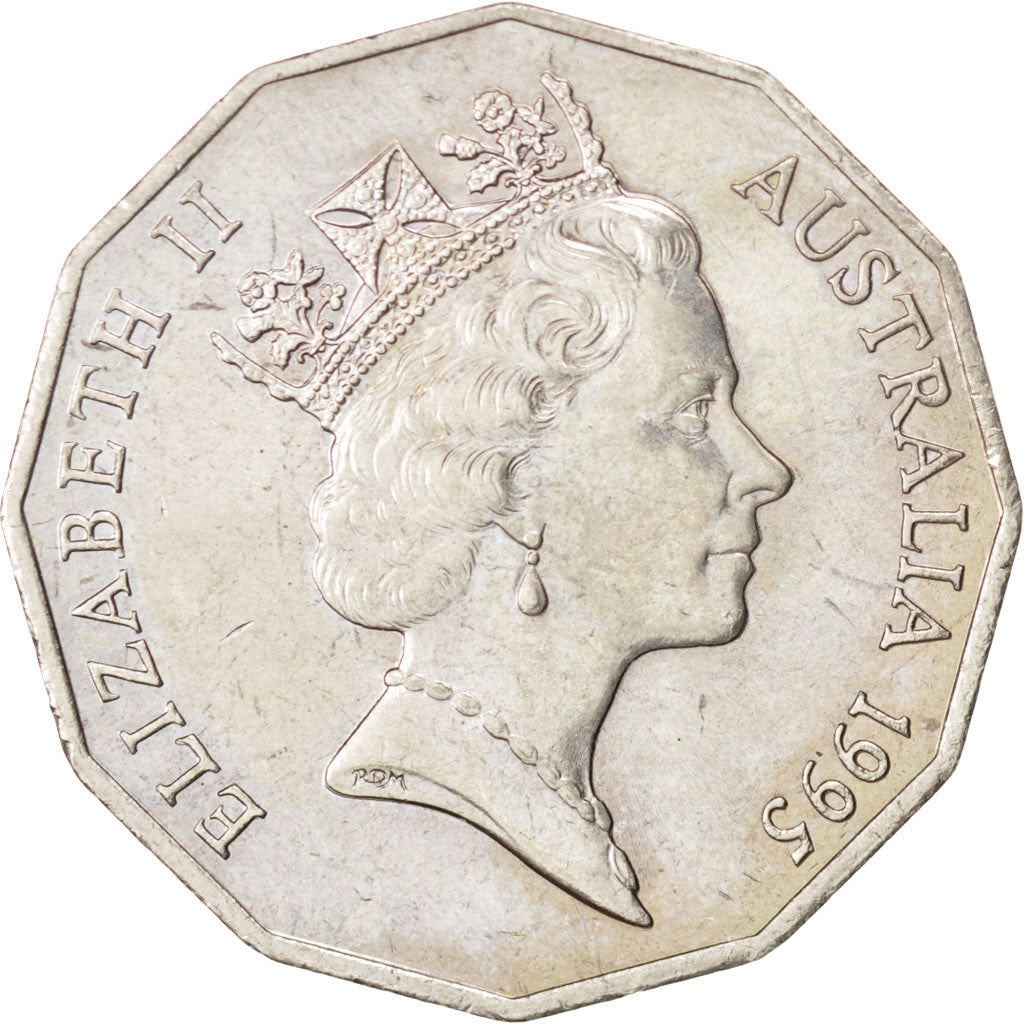 Australia | 50 Cents Coin | Sir Edward Dunlop | Km:294 | 1995