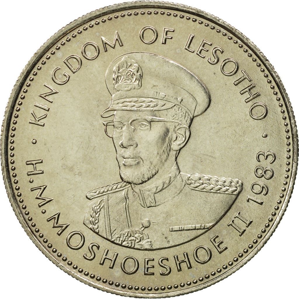Lesotho | 50 Lisente Coin | Equestrian | Km:21 | 1979 - 1989