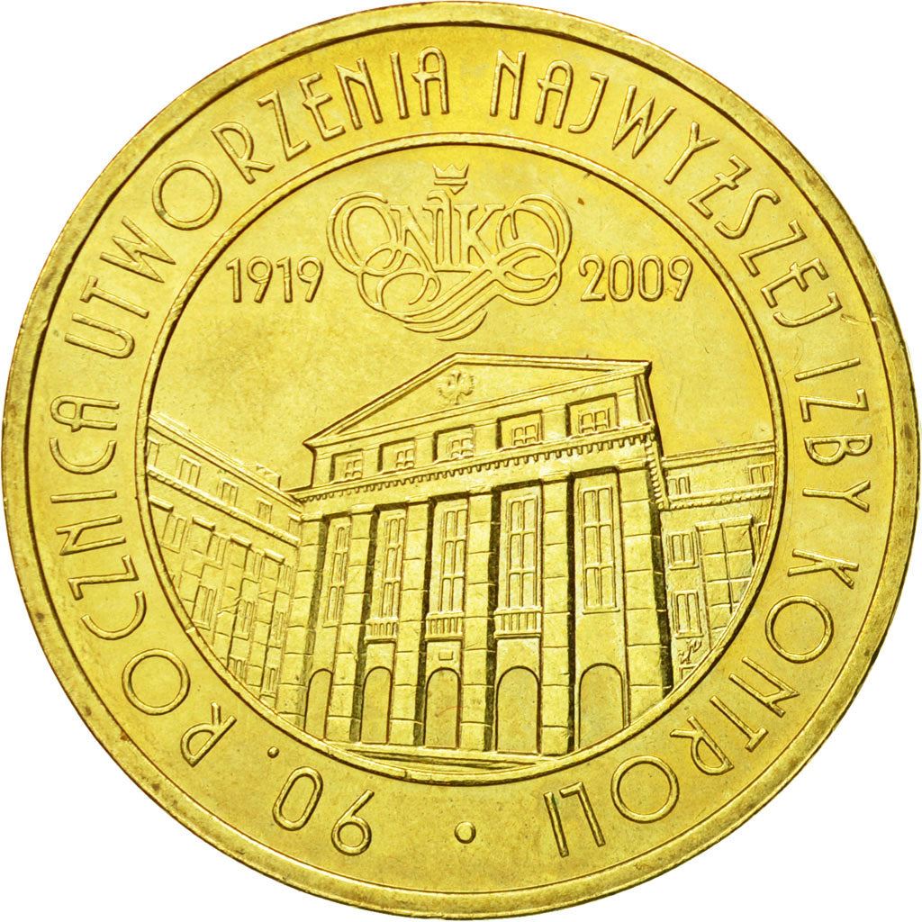 Poland | 2 Zlotys Coin | Chamber of Control | Y:673 | 2009
