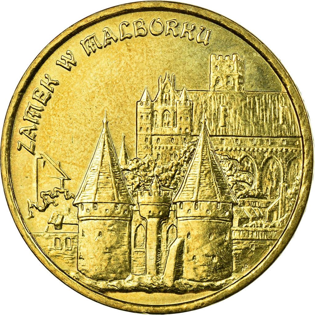 Poland | 2 Zlotys Coin | Malbork Castle | Y:443 | 2002