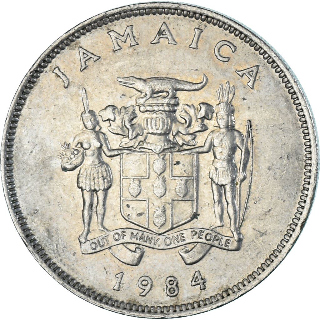Jamaica | 25 Cents Coin | Streamertail | Km:49 | 1969 - 1990