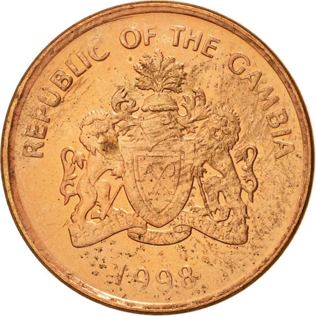 The Gambia | 1 Butut Coin | Peanuts | Km:54 | 1998