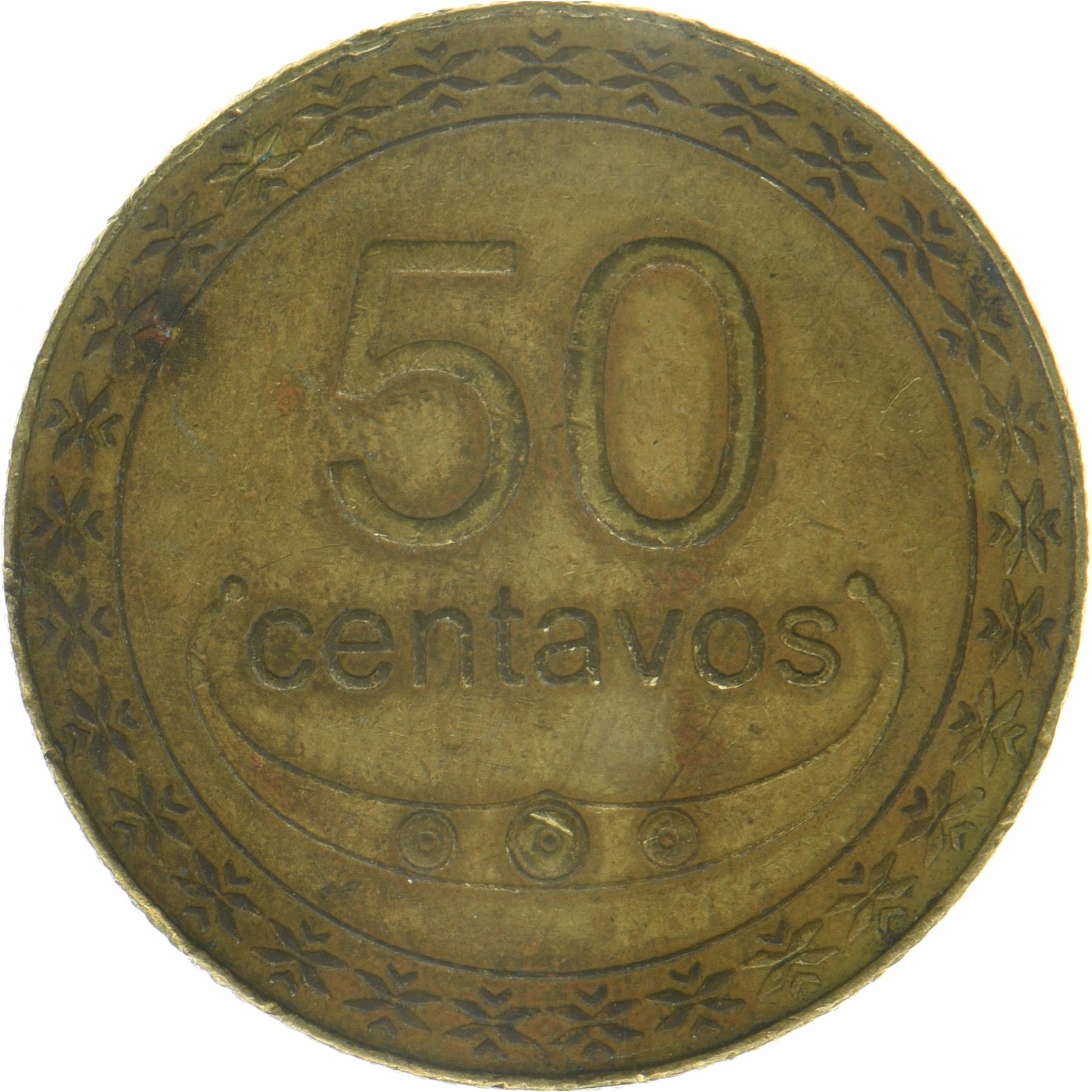 Timor-Leste | 50 Centavos Coin | Coffee berries | Km:5 | 2003 - 2017