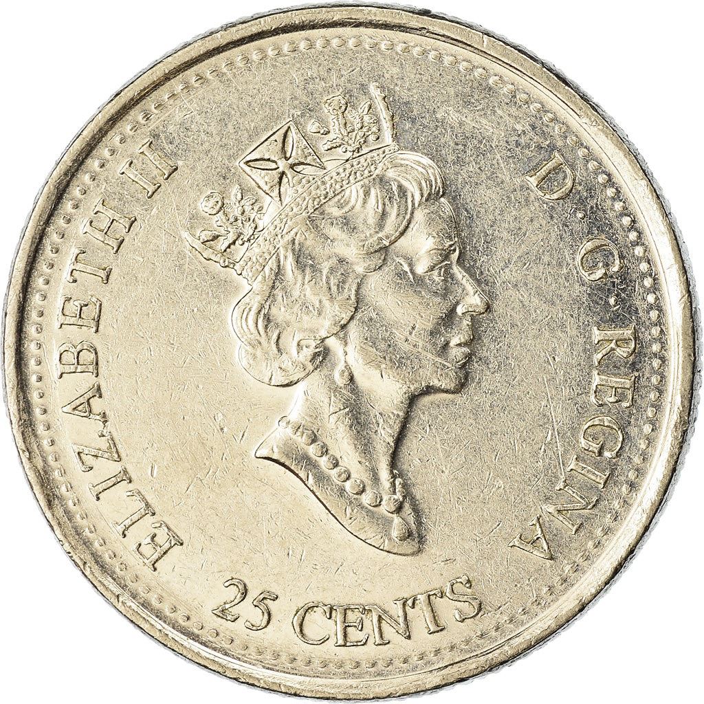 Canada | 25 Cents Coin | A Tribute to First Nations | Nickel | KM:351 | 1999
