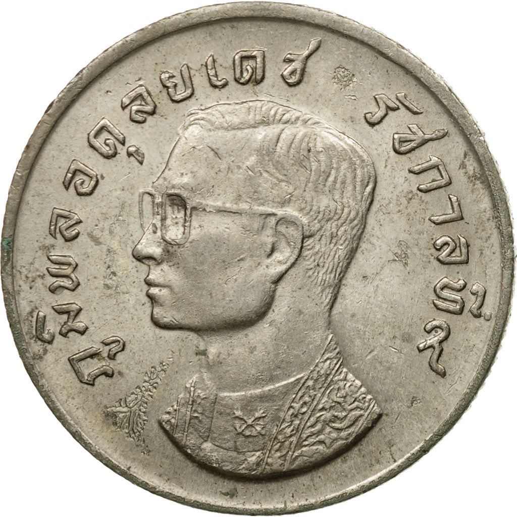 Thailand 1 Baht - Rama IX | Coin Y100 1974