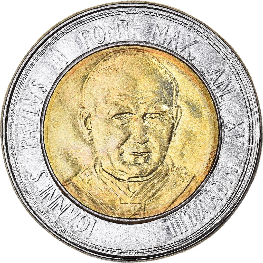 Vatican City | 500 Lire Coin | Thurible | Km:249 | 1993