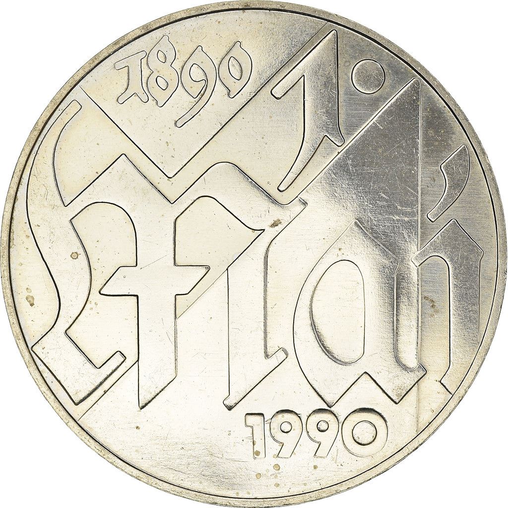 German Democratic Republic 10 Mark Coin | International Labour Day | KM136 | 1990