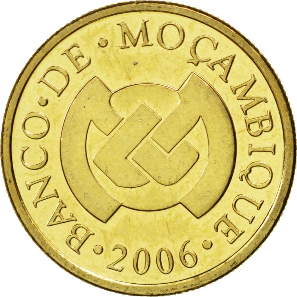 Mozambique | 20 Centavos Coin | Cotton Plant | Km:135 | 2006