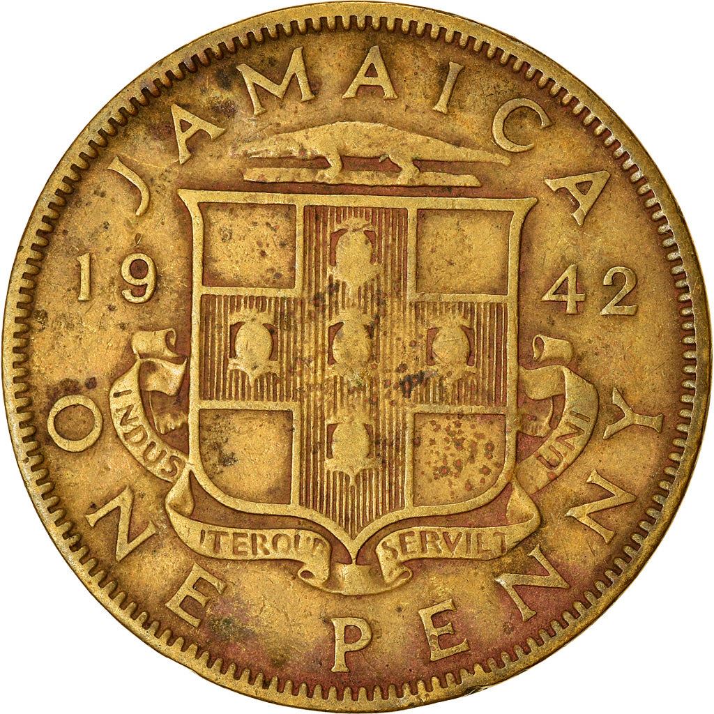 Jamaica | 1 Penny Coin | King George VI | Km:32 | 1938 - 1947