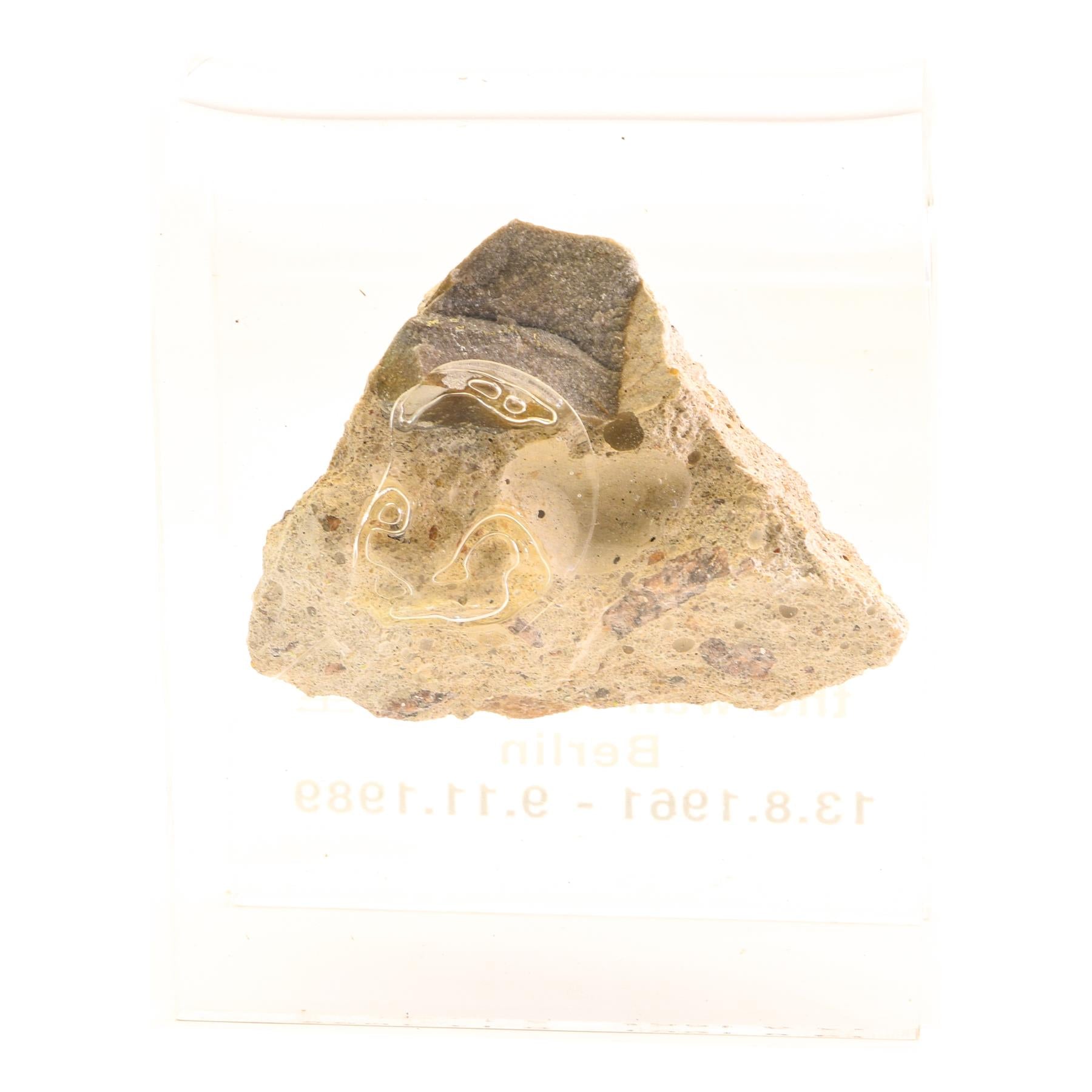 Pieces of Berlin Wall | Historical German Symbol | Concrete Fragments with Graffiti Art | 1961 - 1989