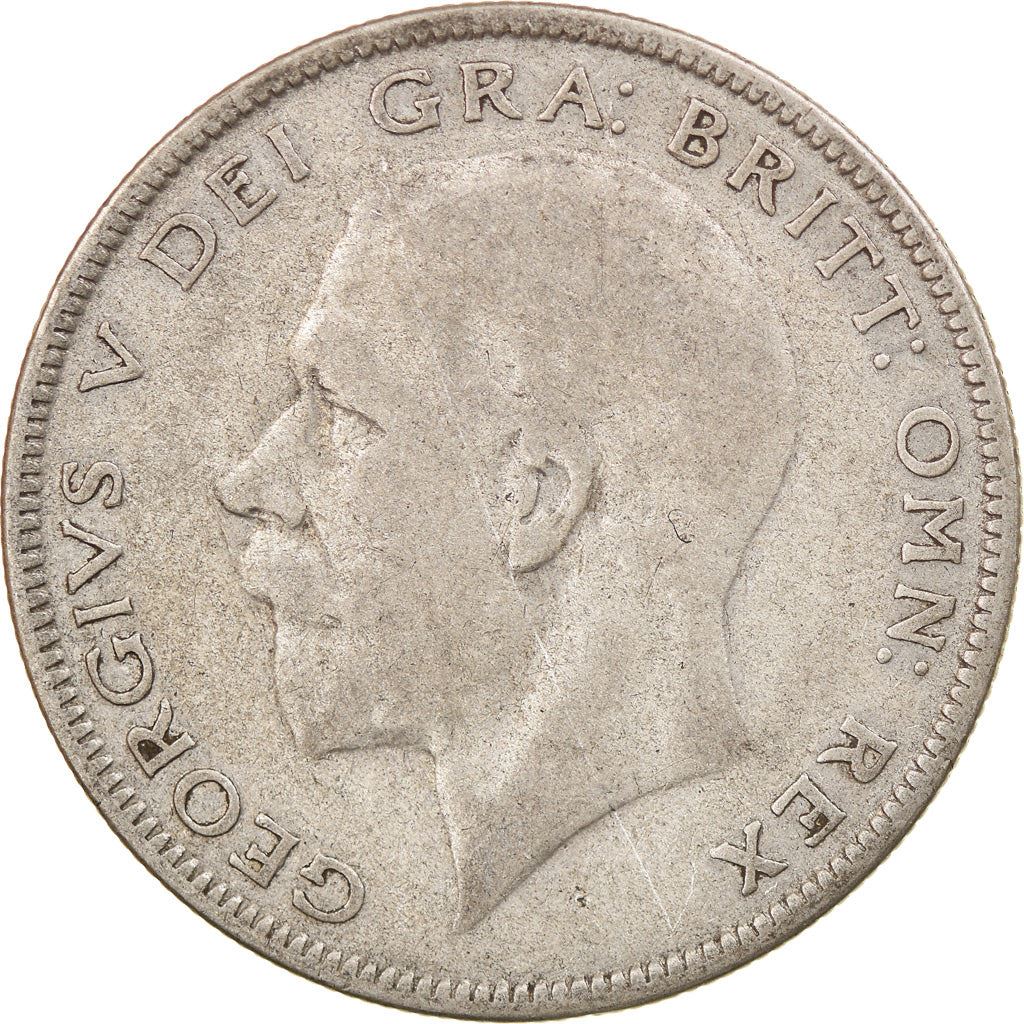 United Kingdom | 1/2 Crown Coin | George V | KM:835 | 1927 - 1936