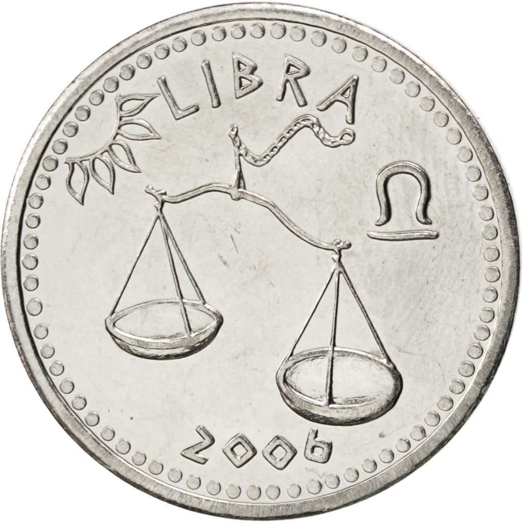 أرض الصومال | عملة 10 شلنات | برج الميزان | فولاذ مقاوم للصدأ | KM:15 | 2006