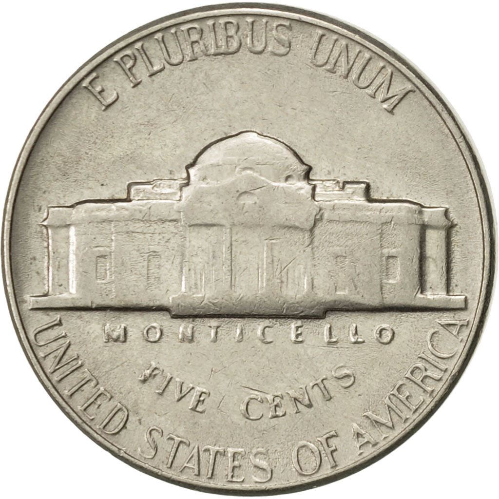 United States | 5 Cents Coin | Thomas Jefferson | Km:192 | 1938 - 2003