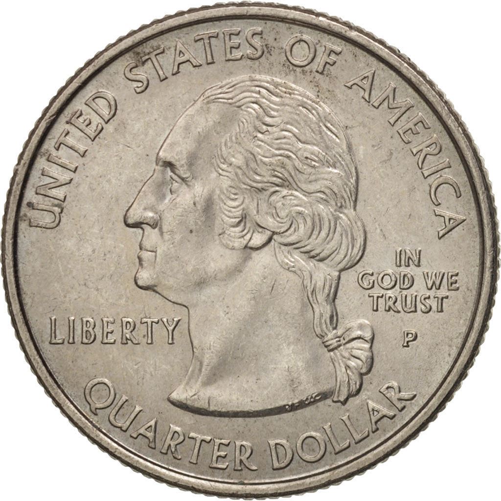 United States | 1/4 Dollar Coin | Maine | Km:345 | 2003