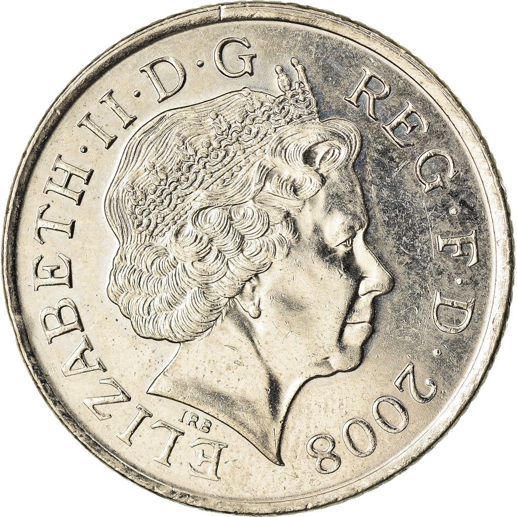 United Kingdom | 10 Pence Coin | Elizabeth II | Km:1110 | 2008 - 2010