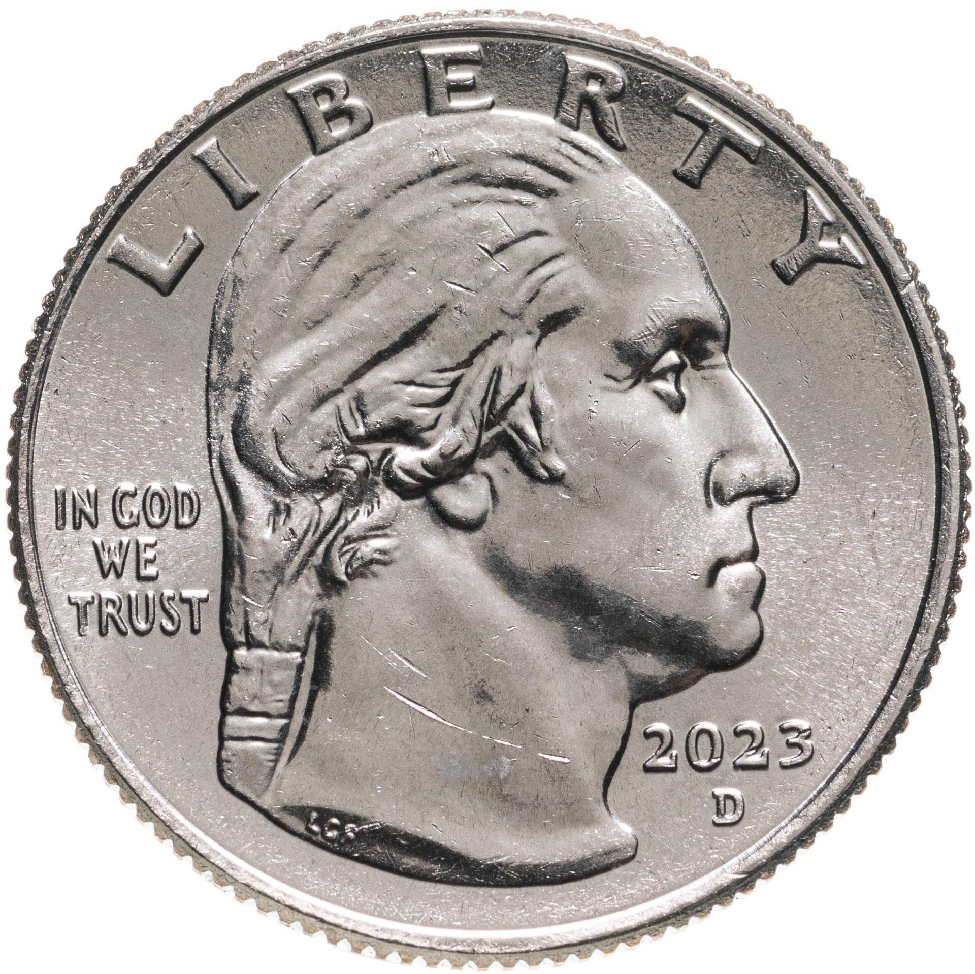 États-Unis | Pièce de 1/4 Dollar | Bessie Coleman | KM : 778 | 2023