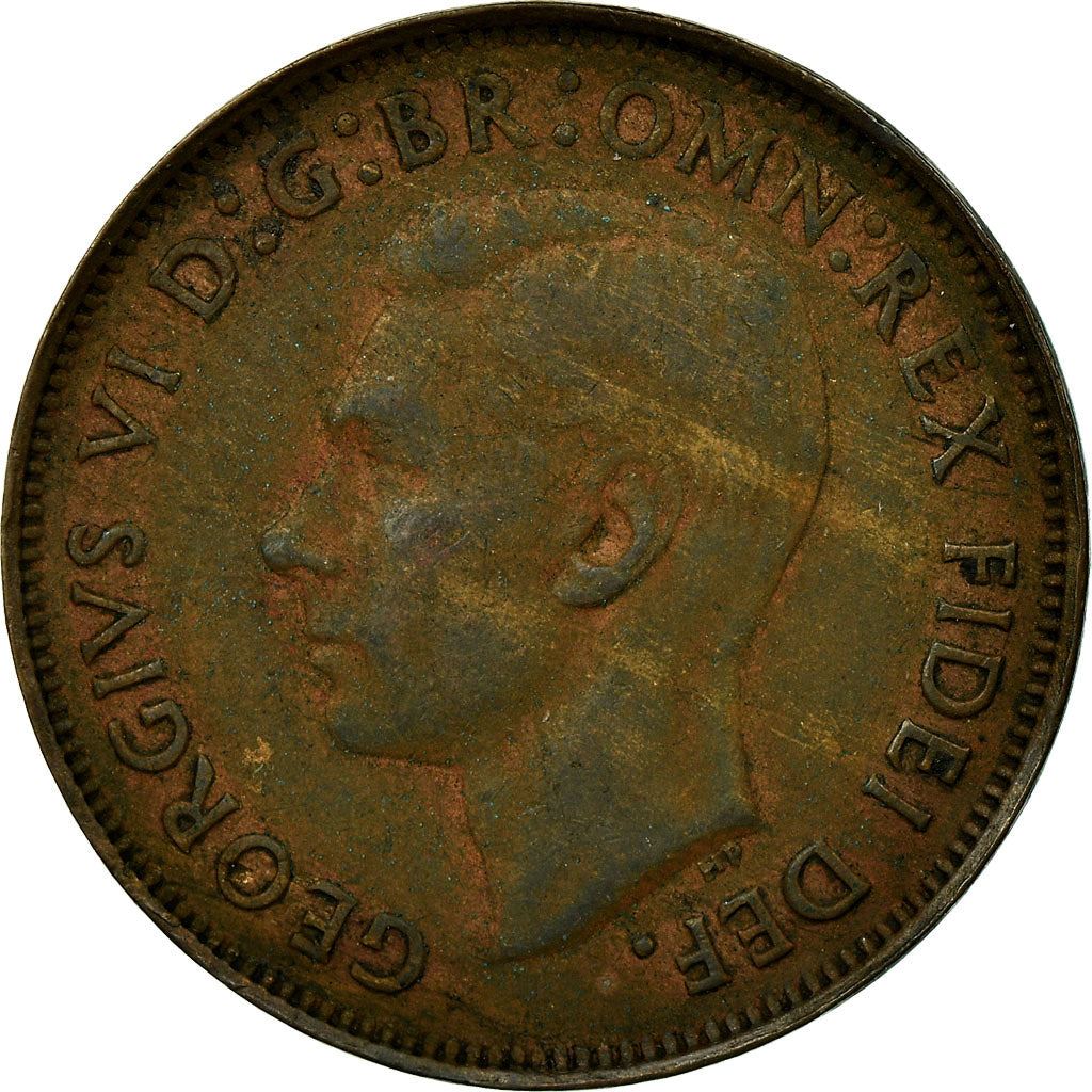 Australia | 1/2 Penny Coin | Kangaroo | Km:42 | 1949 - 1952