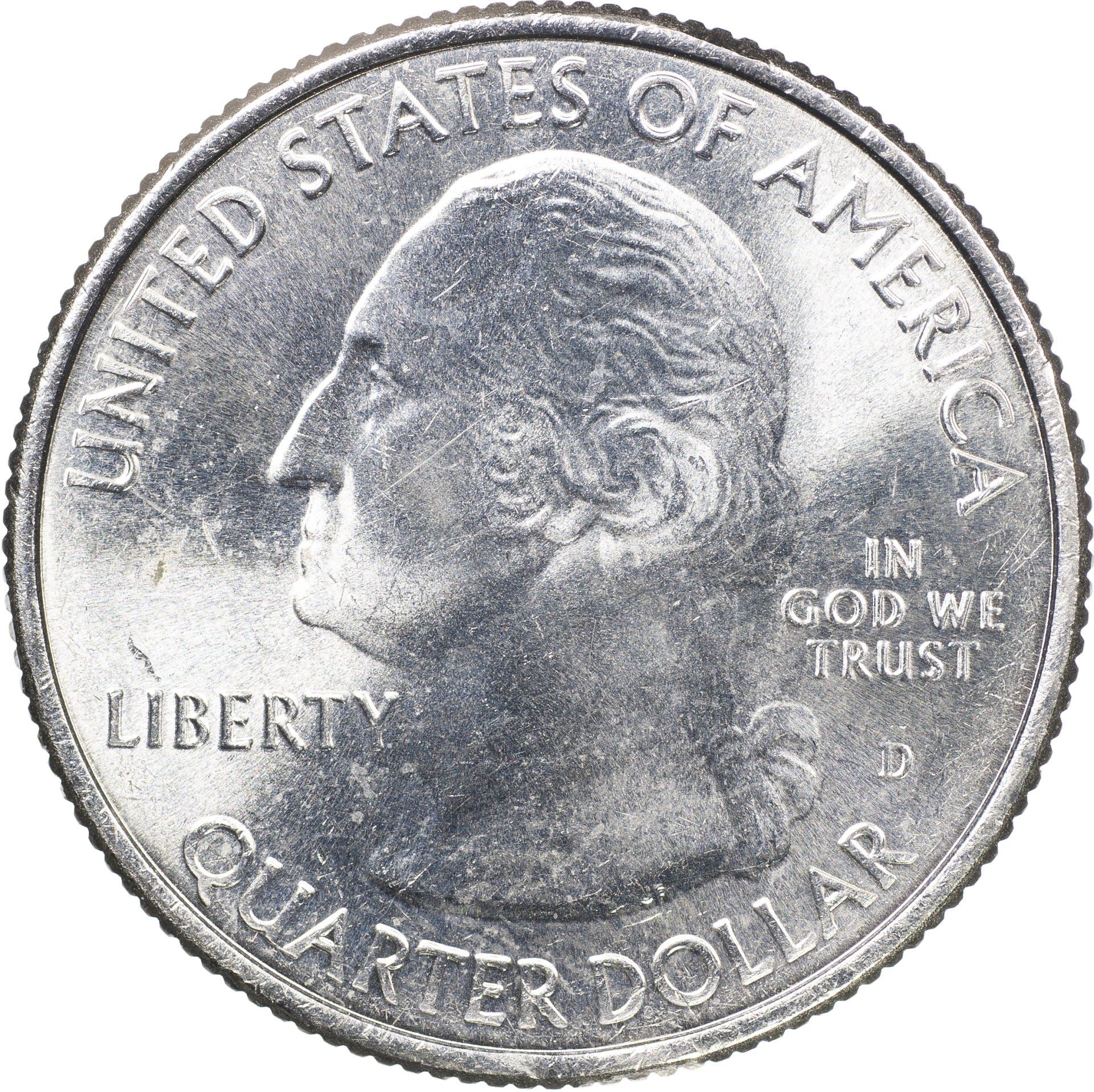 United States | 1/4 Dollar Coin | Bombay Hook Wildlife Refuge | KM:600 | 2015