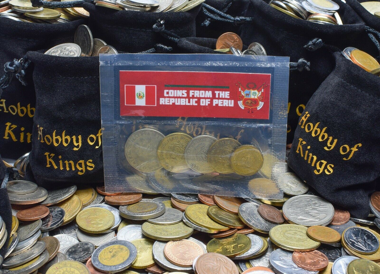 5 Mixed Coins From Peru | 5 Centavos - 1 Nuevo Soles | 1966 - 2020