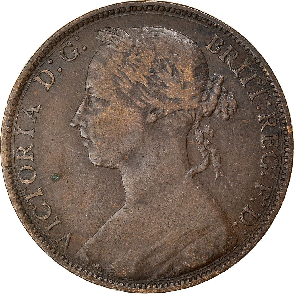 United Kingdom | 1 Penny Coin | Victoria | KM:755 | 1874 - 1894