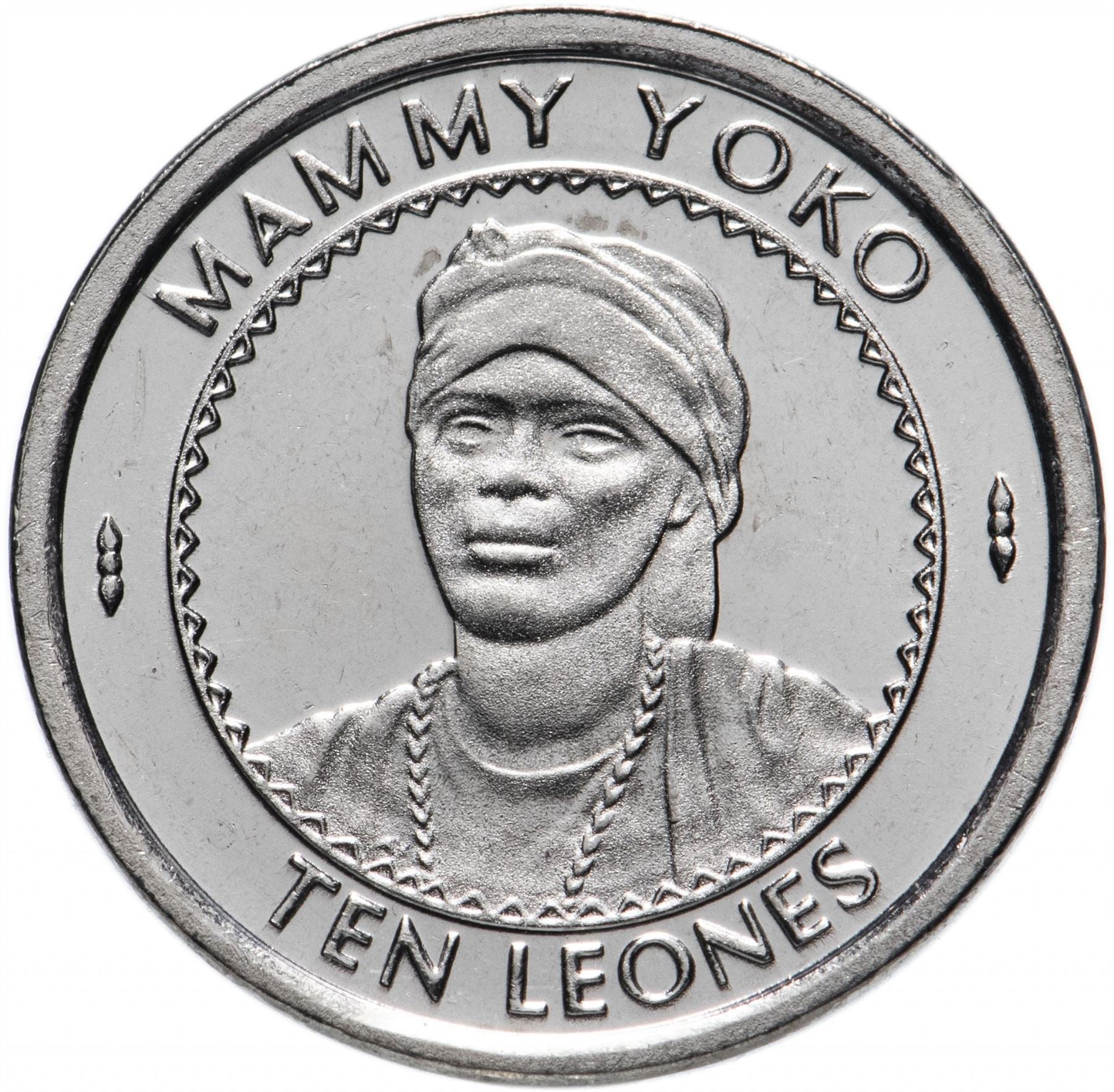 Sierra Leone 10 Leones | Mammy Yoko | Bonga Fish | KM44 | 1996