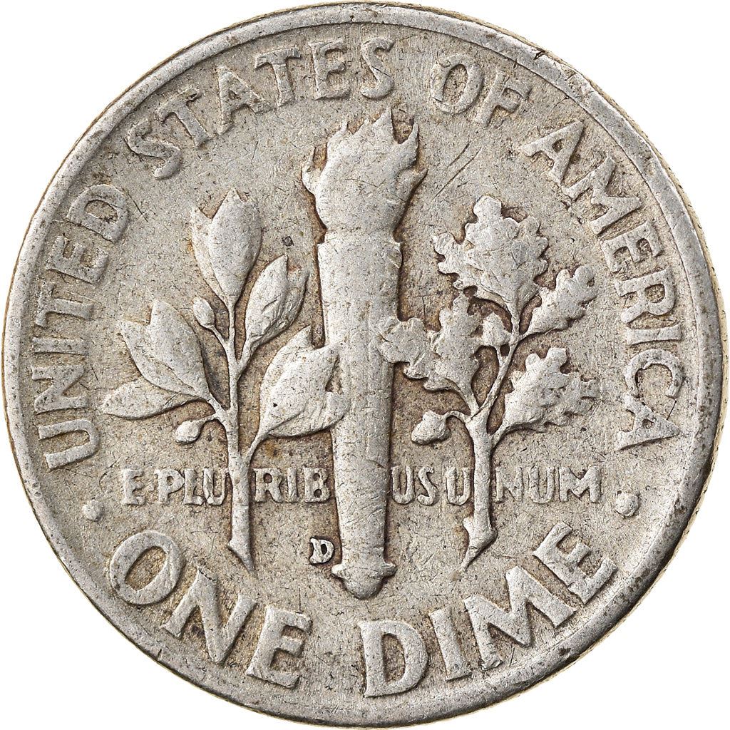 USA | 1 Dime Mønt | Franklin D. Roosevelt | KM:195 | 1946 - 1964